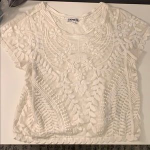 Express lace top